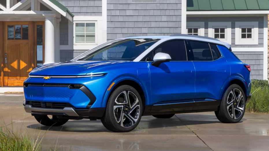 Chevy Equinox in Blue