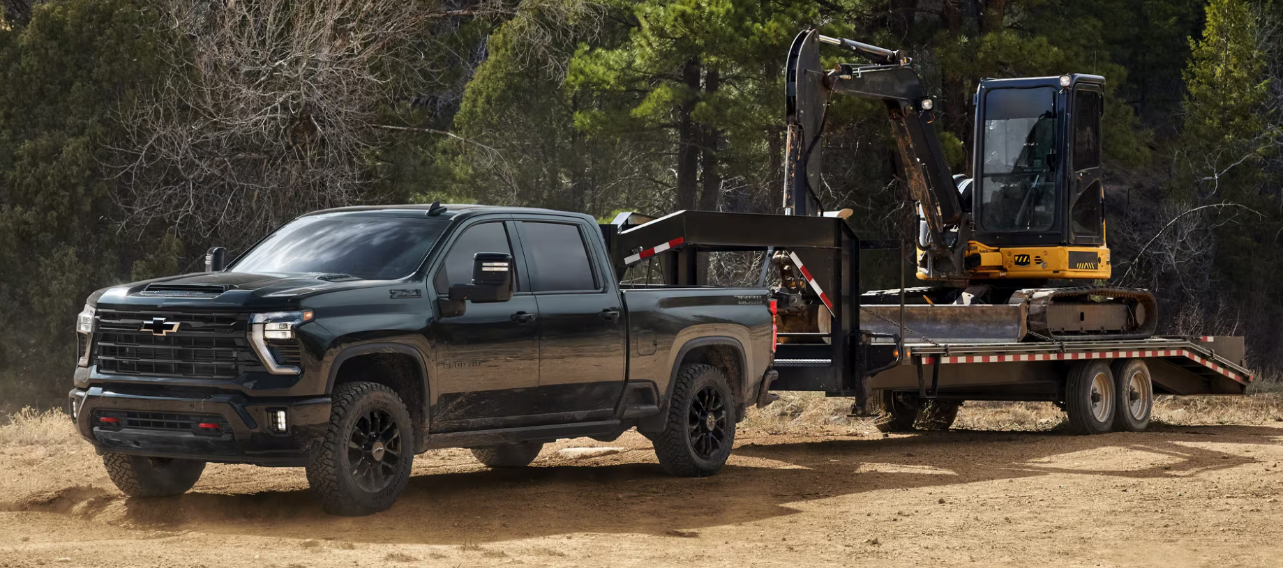 2026 Silverado Towing a trailer